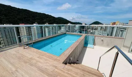 Cobertura com 3 dormitórios à venda, 274 m² por R$ 2.890.000,00 - Pitangueiras - Guarujá/SP