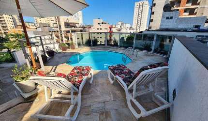 Cobertura com 3 dormitórios à venda, 180 m² por R$ 995.000,00 - Enseada - Guarujá/SP