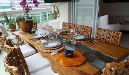Apartamento com 4 dormitórios à venda, 160 m² por R$ 5.200.000,00 - Riviera - Módulo 8 - Bertioga/SP