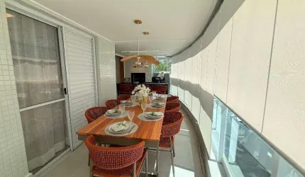 Apartamento com 3 suítes à venda, 127 m² - Riviera de São Lourenço - Bertioga/SP