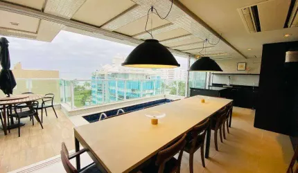 Cobertura com 4 dormitórios à venda, 255 m² por R$ 11.000.000,00 - Riviera de São Lourenço - Bertioga/SP