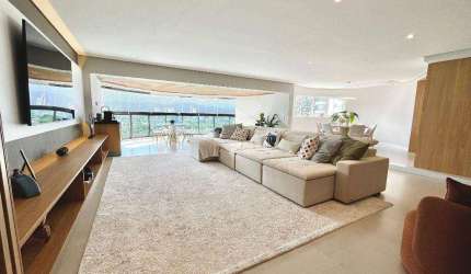 Apartamento com 5 dormitórios à venda, 220 m² por R$ 3.800.000,00 - Enseada - Guarujá/SP