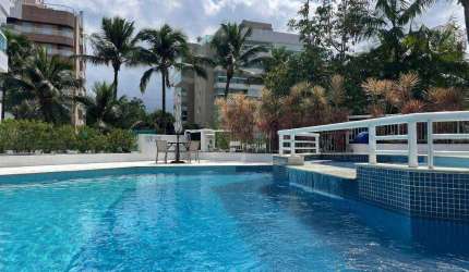 Apartamento com 3 suítes para alugar, 123 m² - Riviera de São Lourenço - Bertioga/SP