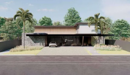 Casa com 5 dormitórios à venda, 610 m² por R$ 6.500.000,00 - Park Lane - Guarujá/SP