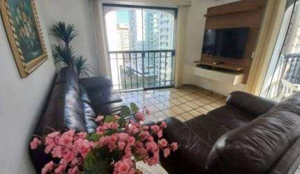 Apartamento com 3 dormitórios à venda, 87 m² por R$ 475.000,00 - Pitangueiras - Guarujá/SP