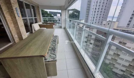 Apartamento com 3 dormitórios à venda, 158 m² por R$ 1.180.000,00 - Enseada - Guarujá/SP