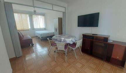 Apartamento com 1 dormitório à venda, 50 m² por R$ 400.000,00 - Pitangueiras - Guarujá/SP
