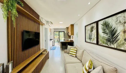 Village com 2 dormitórios à venda, 68 m² - Riviera de São Lourenço - Bertioga/SP