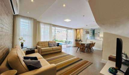 Apartamento com 3 dormitórios para alugar, 213 m² por R$ 13.000,00/mês - Riviera de São Lourenço - Bertioga/SP