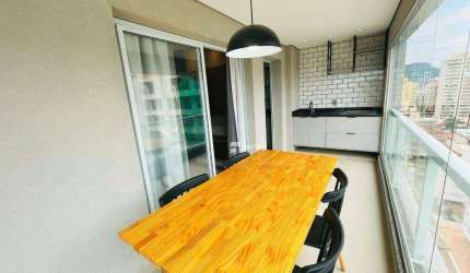 Apartamento com 1 dormitório à venda, 55 m² por R$ 410.000,00 - Enseada - Guarujá/SP