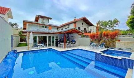 Casa com 6 dormitórios à venda, 270 m² - Riviera de São Lourenço - Bertioga/SP