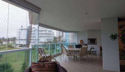 Apartamento com 4 suítes à venda, 214 m² - Riviera de São Lourenço - Bertioga/SP