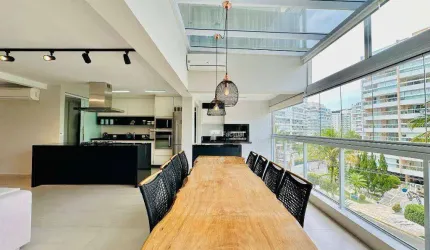 Apartamento com 3 dormitórios para alugar, 113 m² por R$ 3.000,00/dia - Riviera de São Lourenço - Bertioga/SP