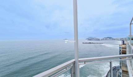 Apartamento Alto Padrão, localização privilegiada na Praia das Pitangueiras – Guarujá / SP