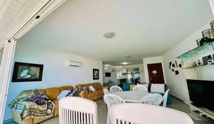 Apartamento com 3 dormitórios para alugar, 196 m² - Riviera de São Lourenço - Bertioga/SP