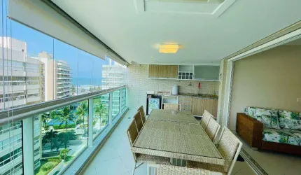 Apartamento com 4 dormitórios, 185 m² - - Riviera de São Lourenço - Bertioga/SP