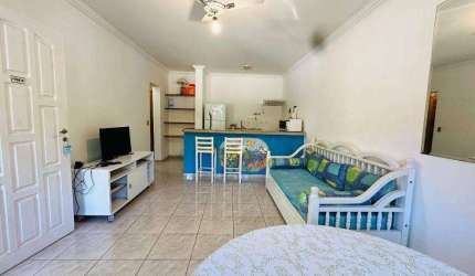 Village com 1 dormitório à venda, 48 m²  - Riviera de São Lourenço - Bertioga/SP