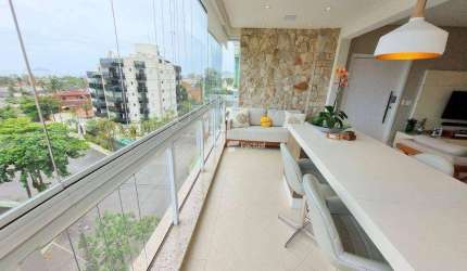 Apartamento com 3 dormitórios à venda, 132 m² por R$ 1.600.000,00 - Enseada - Guarujá/SP