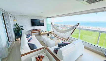 Apartamento com 4 dormitórios à venda, 169 m² por R$ 3.000.000,00 - Enseada - Guarujá/SP
