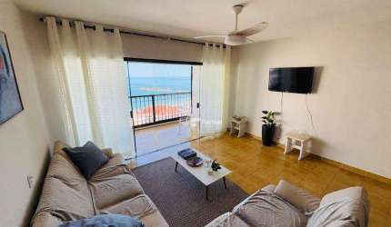 Apartamento com vista mar à venda em Pitangueiras - Guarujá/SP.