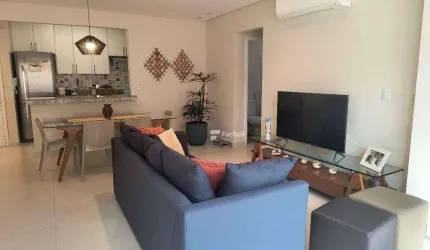 Apartamento com 1 dormitório à venda, 80 m² - Riviera de São Lourenço - Bertioga/SP