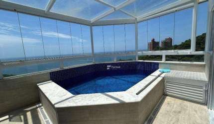 Apartamento com 4 dormitórios à venda, 170 m² por R$ 1.450.000,00 - Morro Sorocotuba - Guarujá/SP
