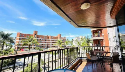 Apartamento com 3 dormitórios para alugar, 117 m² - Riviera de São Lourenço - Bertioga/SP