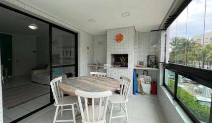 Apartamento com 3 dormitórios à venda, 103 m²  - Riviera de São Lourenço - Bertioga/SP