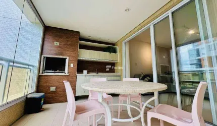 Apartamento com 4 dormitórios, 138 m² - venda ou aluguel/mês - Riviera  de São Lourenço - Bertioga/SP
