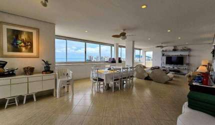 Cobertura Pent House à venda na Praia das Pitangueiras - Guarujá/SP.