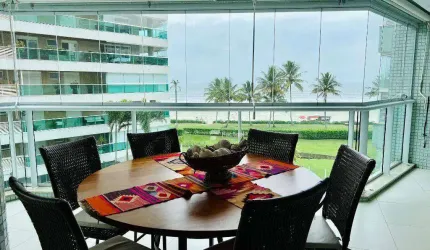 Apartamento com 4 dormitórios para alugar, 254 m² - Riviera de São Lourenço - Bertioga/SP