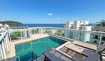 Cobertura com 4 dormitórios à venda, 263 m²  - Riviera de São Lourenço - Bertioga/SP