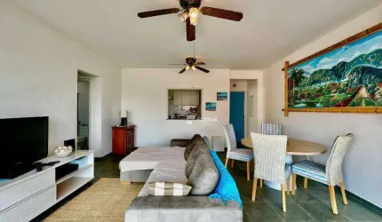 Apartamento com 2 dormitórios para alugar, 80 m²  - Riviera Módulo 06 - Bertioga/SP