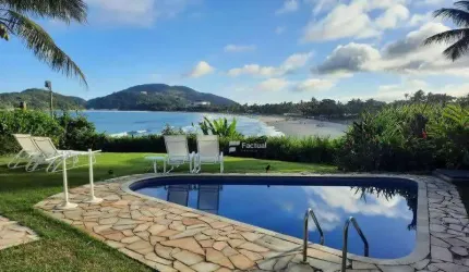 Casa com 4 dormitórios à venda, 354 m² por R$ 3.500.000,00 - Praia de Pernambuco - Guarujá/SP