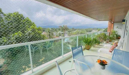 Apartamento com 4 dormitórios para alugar, 142 m² - Riviera de São Lourenço - Bertioga/SP