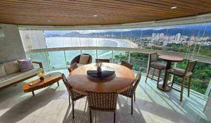 Apartamento a venda no condomínio Tortugas - Praia da Enseada – Guarujá/SP.