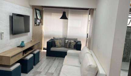Apartamento com 2 dormitórios à venda, 78 m² - Riviera de São Lourenço - Bertioga/SP