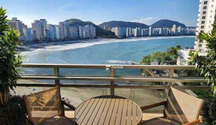 Apartamento frente mar a venda na Praia das Astúrias - Guarujá/SP.