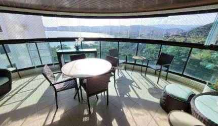 Apartamento com 4 dormitórios à venda, 224 m² por R$ 2.700.000,00 - Enseada - Guarujá/SP