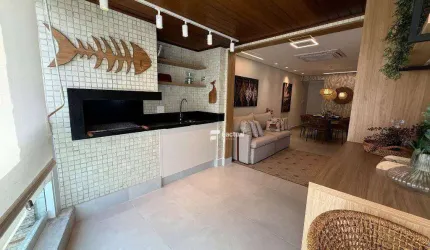 Apartamento com 4 dormitórios à venda, 122 m² - Riviera de São Lourenço - Bertioga/SP