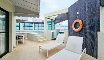 Cobertura Penthouse à venda na Praia das Pitangueiras - Guarujá /SP.