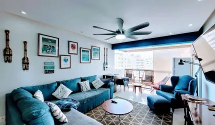 Apartamento à venda na Praia das Pitangueiras - Guarujá/SP.