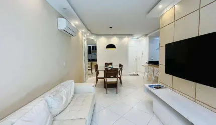 Apartamento com 3 dormitórios, 102 m² - venda ou aluguel/mês - Riviera de São Lourenço - Bertioga/SP
