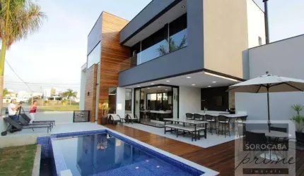 Sobrado à venda, 325 m² por R$ 4.500.000,00 - Condomínio Ibiti Royal Park - Sorocaba/SP