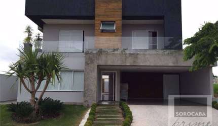 Sobrado com 3 dormitórios à venda, 280 m² por R$ 1.710.000 - Condomínio Mont Blanc - Sorocaba/SP, próximo ao Shopping Iguatemi.