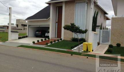 Sobrado com 3 dormitórios à venda, 450 m² por R$ 2.510.000,00 - Condomínio Chácara Ondina - Sorocaba/SP