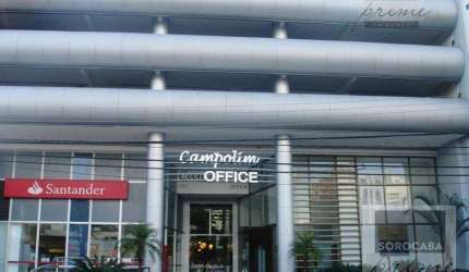 Sala para alugar, 543 m² por R$ 39.000/mês - Parque Campolim - Sorocaba/SP, Sala térrea em frente a Padaria Real.