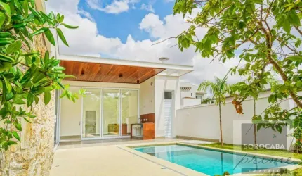 Casa com 4 dormitórios à venda, 300 m² por R$ 1.950.000 - Condomínio Residencial Giverny - Sorocaba/SP, próximo ao Shopping Iguatemi.