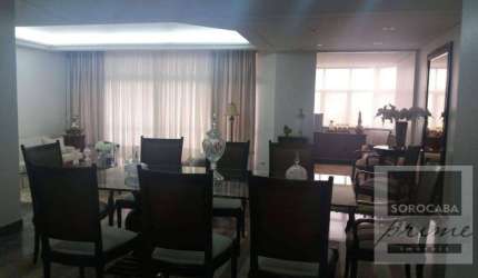 Apartamento com 3 dormitórios à venda, 220 m² por R$ 850.000 - Edifício Tarumã - Centro - Sorocaba/SP, próximo ao Shopping Pátio Ciâne.