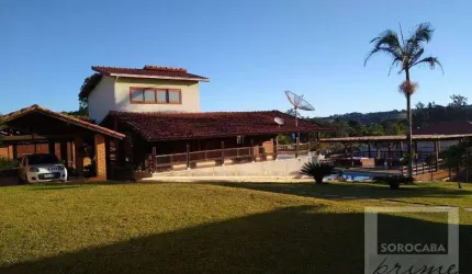 Chácara com 5 dormitórios à venda, 3000 m² por R$ 1.700.000,00 - Perímetro Urbano - Sarapuí/SP